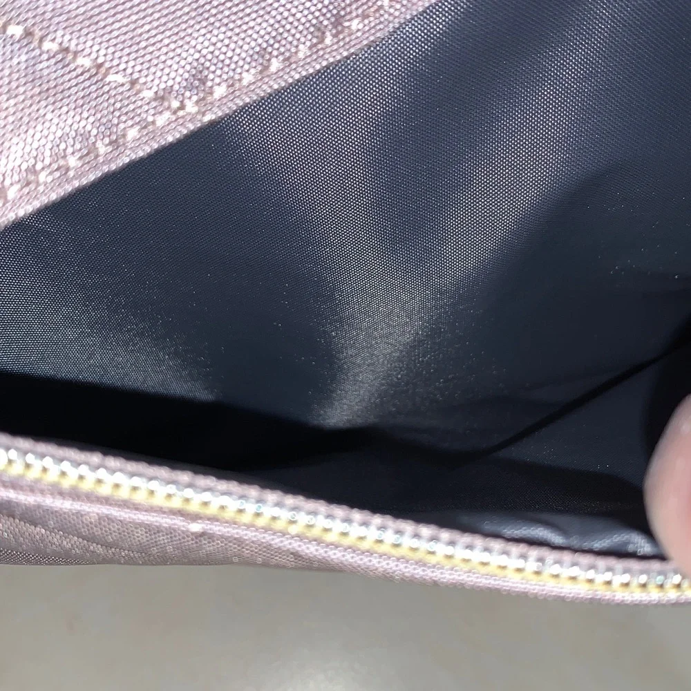 KROSER Quilted Backpack in Dusty Pink. NWT